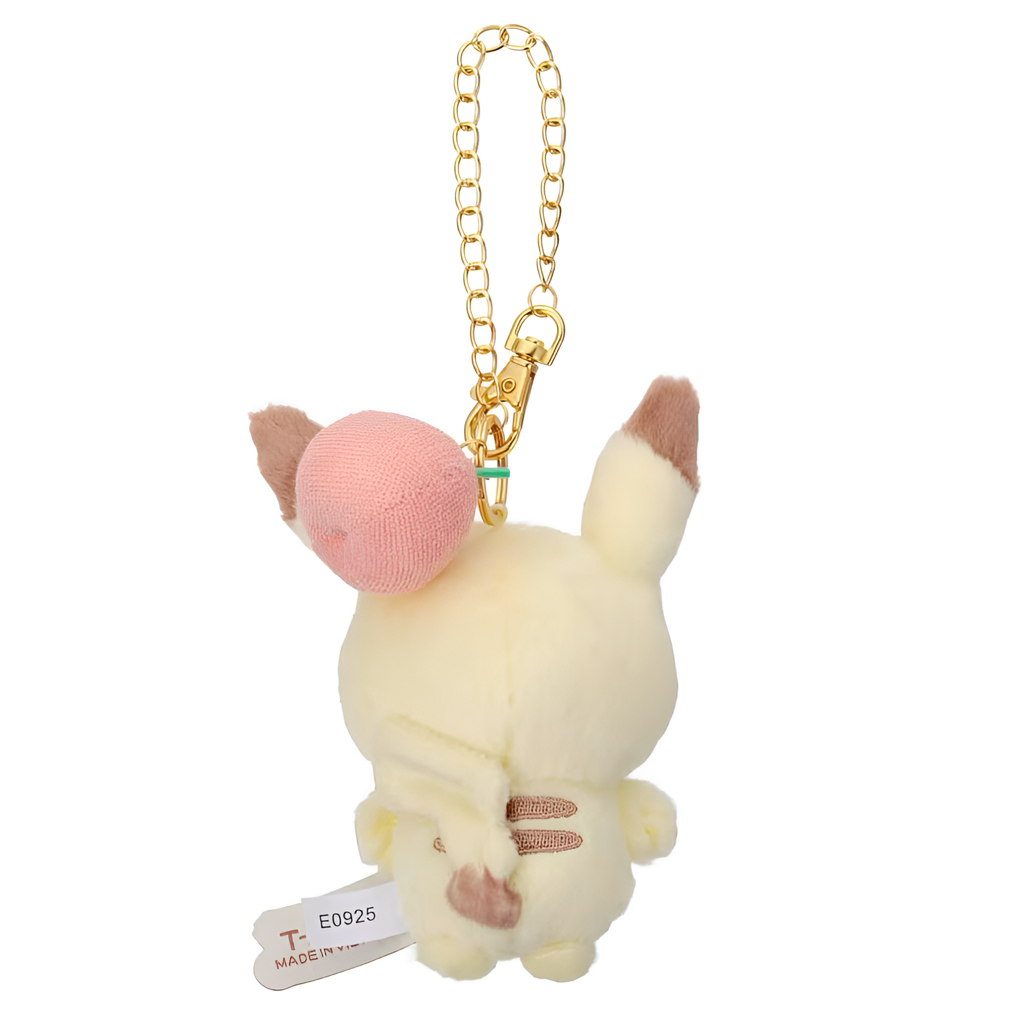 PokePeace Plush Mascot with Chain (Colorful Ver.) Pikachu