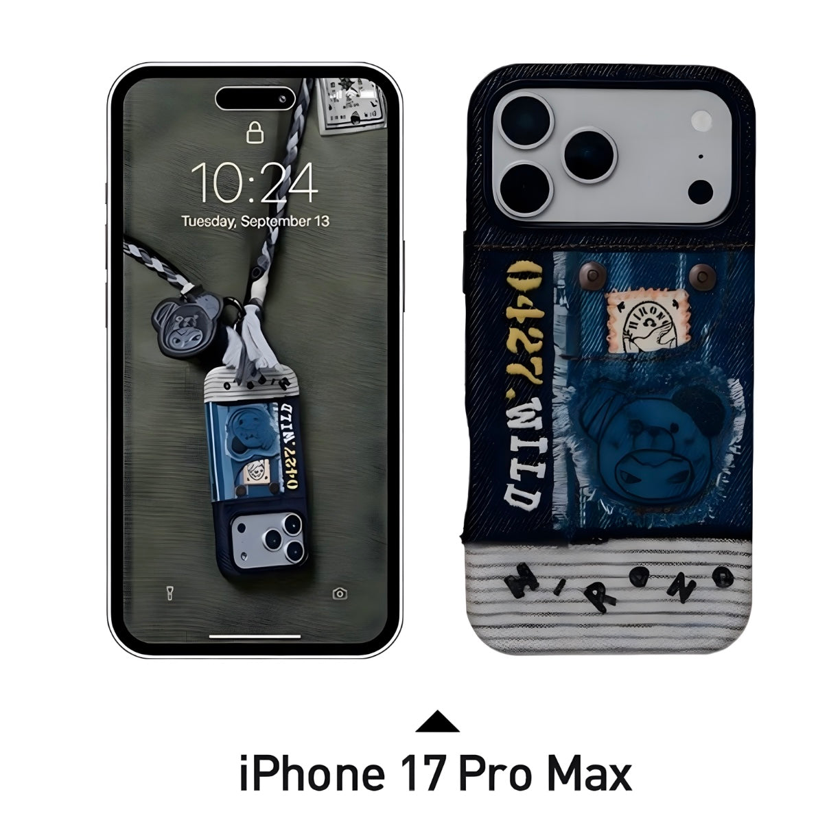 Hirono Road Journal Series-Patchwork Phone Case