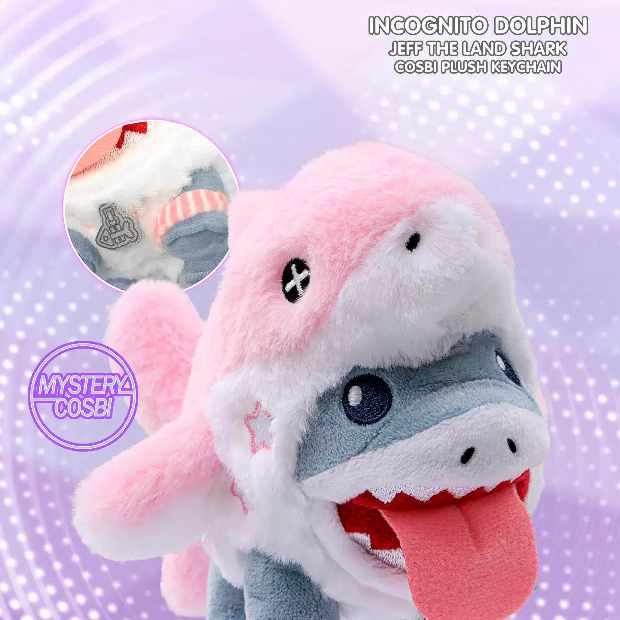 Hot Toy Cosbi - Marvel Jeff the Land Shark Cosbi Plush Keychain Blind Box