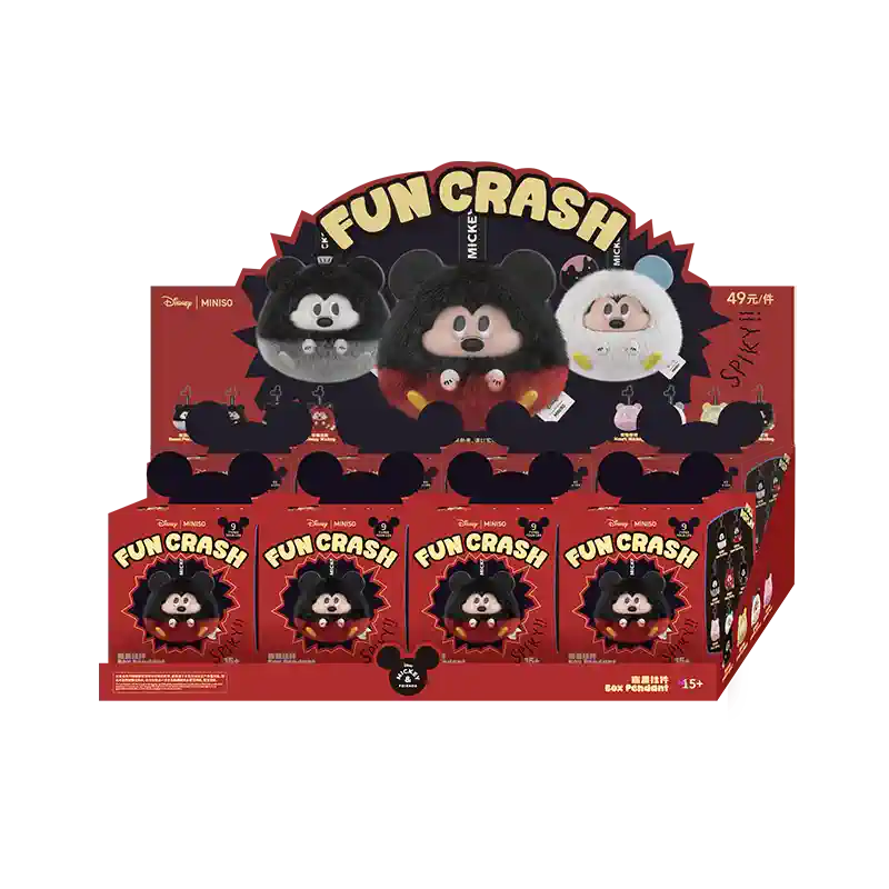 MINISO: Disney Mickey Mouse Fun Collision Series Vinyl Plush Blind Box