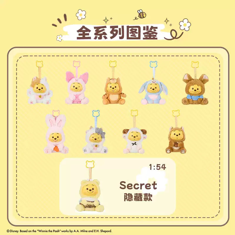 MINISO Winnie the Pooh Playful Party Vinyl Plush Blind Box