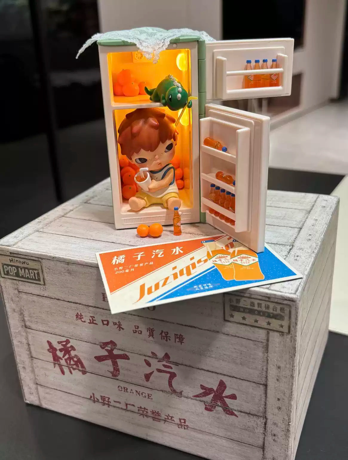 POPMART Hirono Orange Soda PTS Exclusive