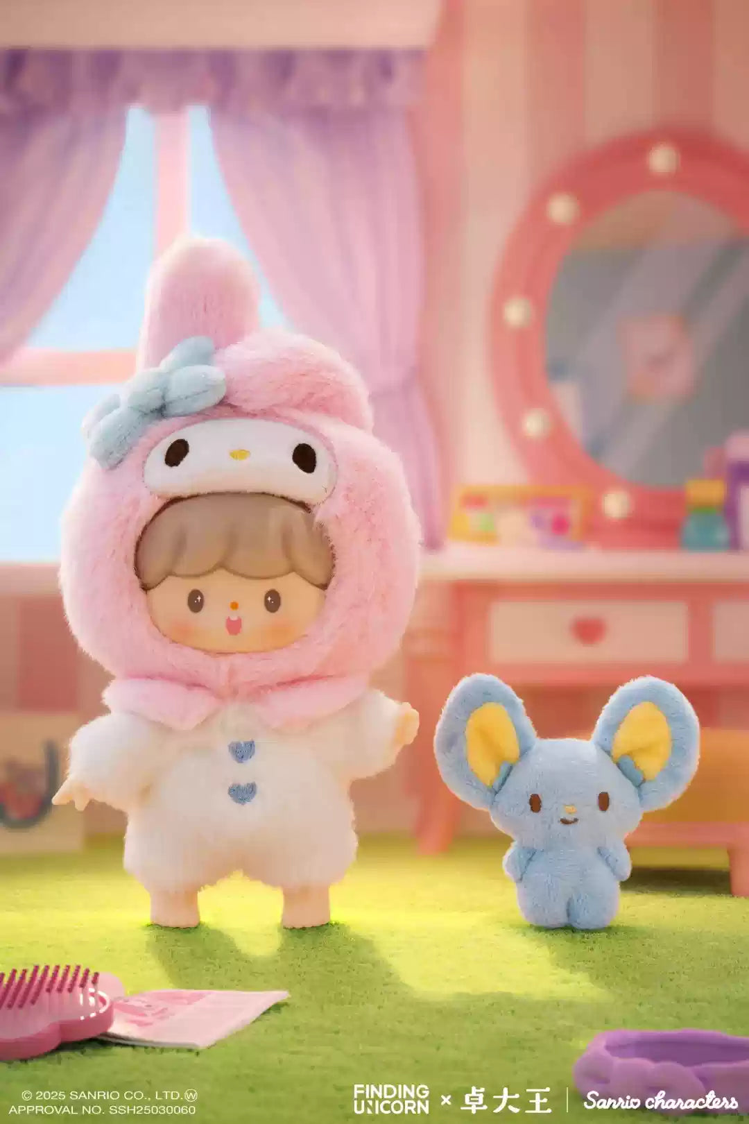 Finding Unicorn Sanrio Characters x zZoton Love League Buddies Blind Box