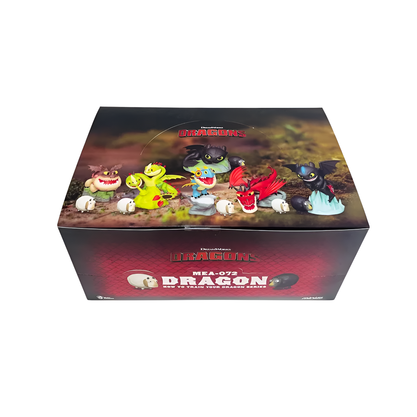 MEA-072 How to Train Your Dragon Series Mini Egg Attack Figurines