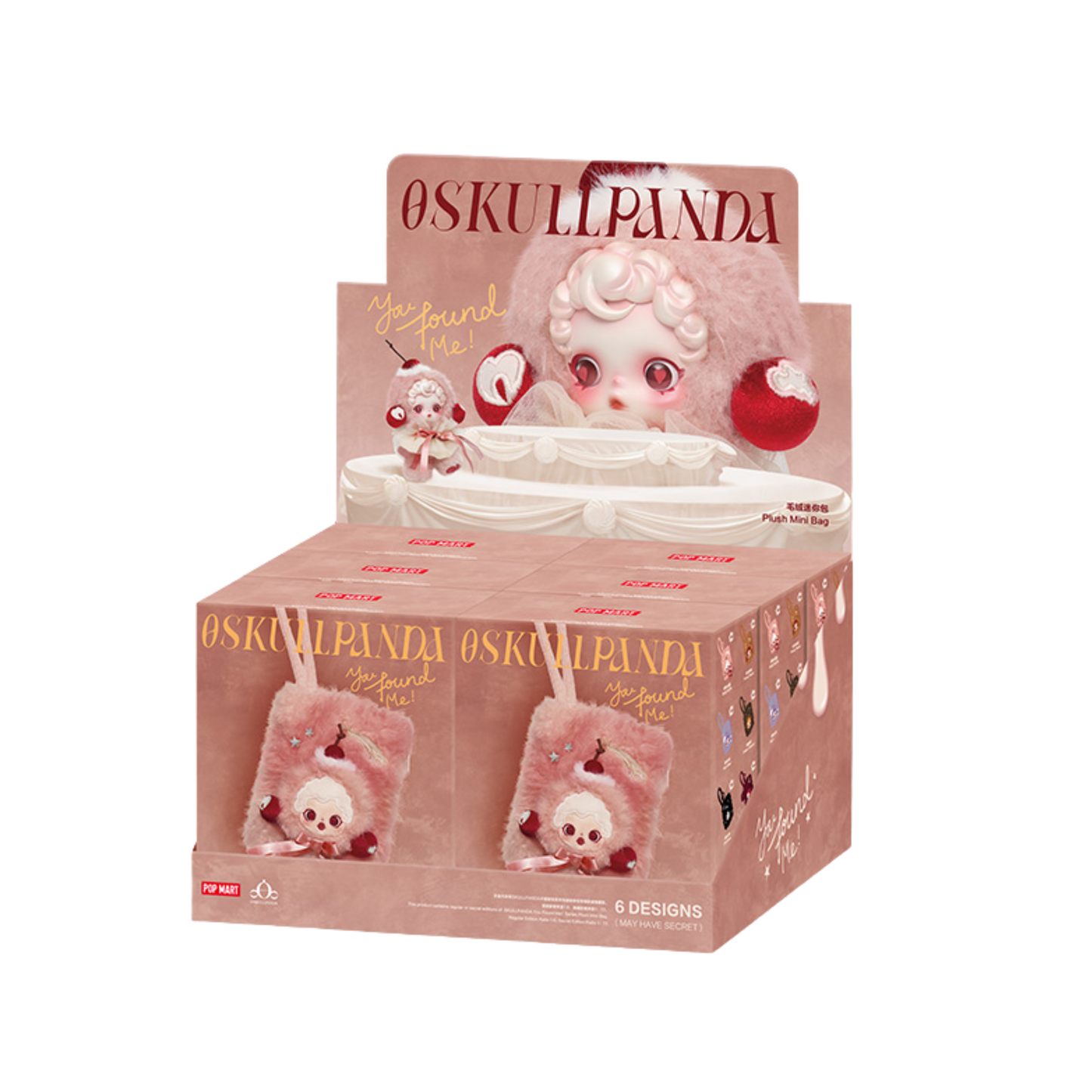 SKULLPANDA You Found Me!Series Plush Mini Bag