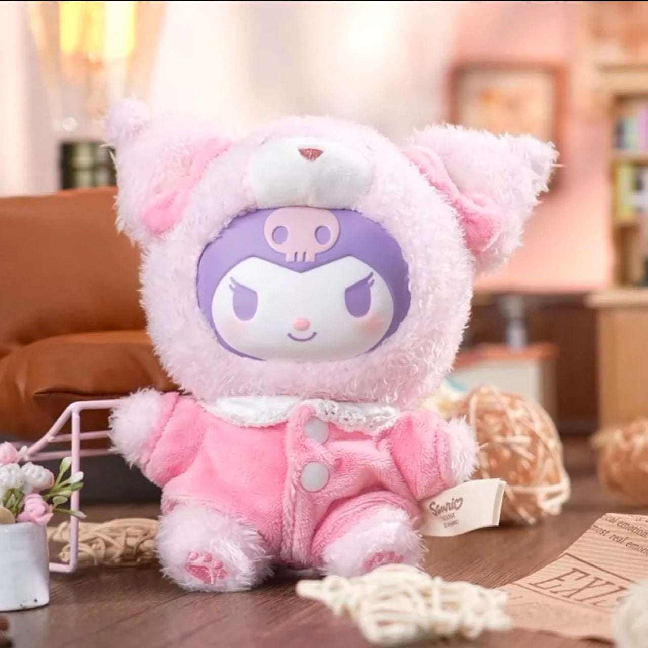 TOPTOY: Kuromi Peach Berry Vinyl Plush