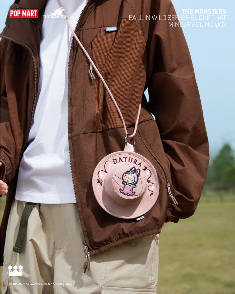 POP MART The Monsters Fall In Wild - Bucket Hat Mini Bag Blind Box