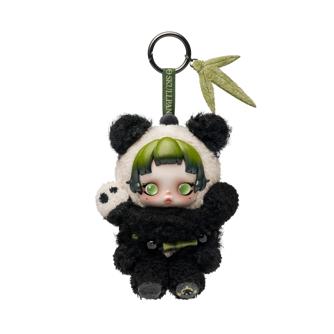 SKULLPANDA Lazy Panda Plush Doll Pendant