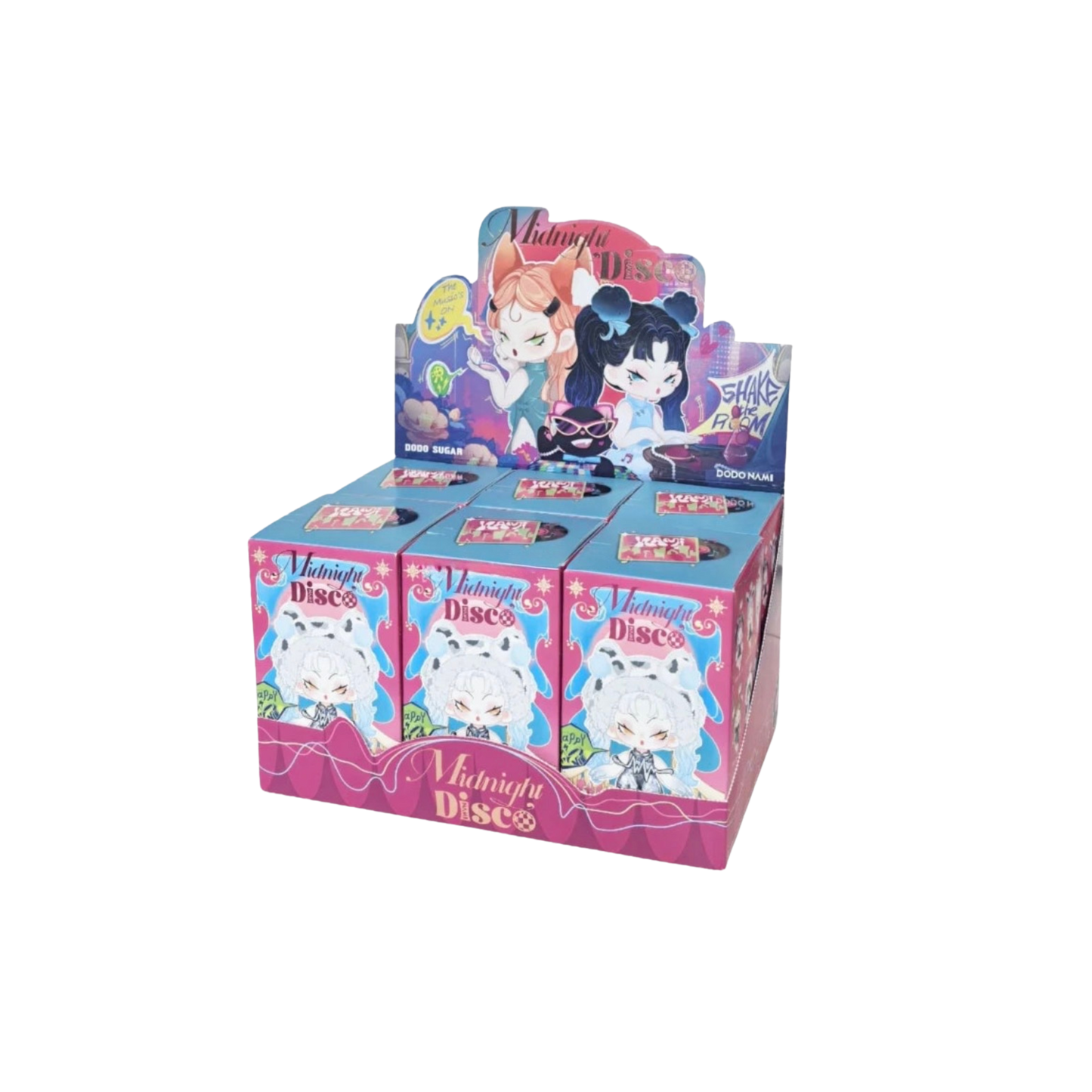 DODO SUGAR DODONAMI Midnight Disco Series Pendant Figures Blind Box