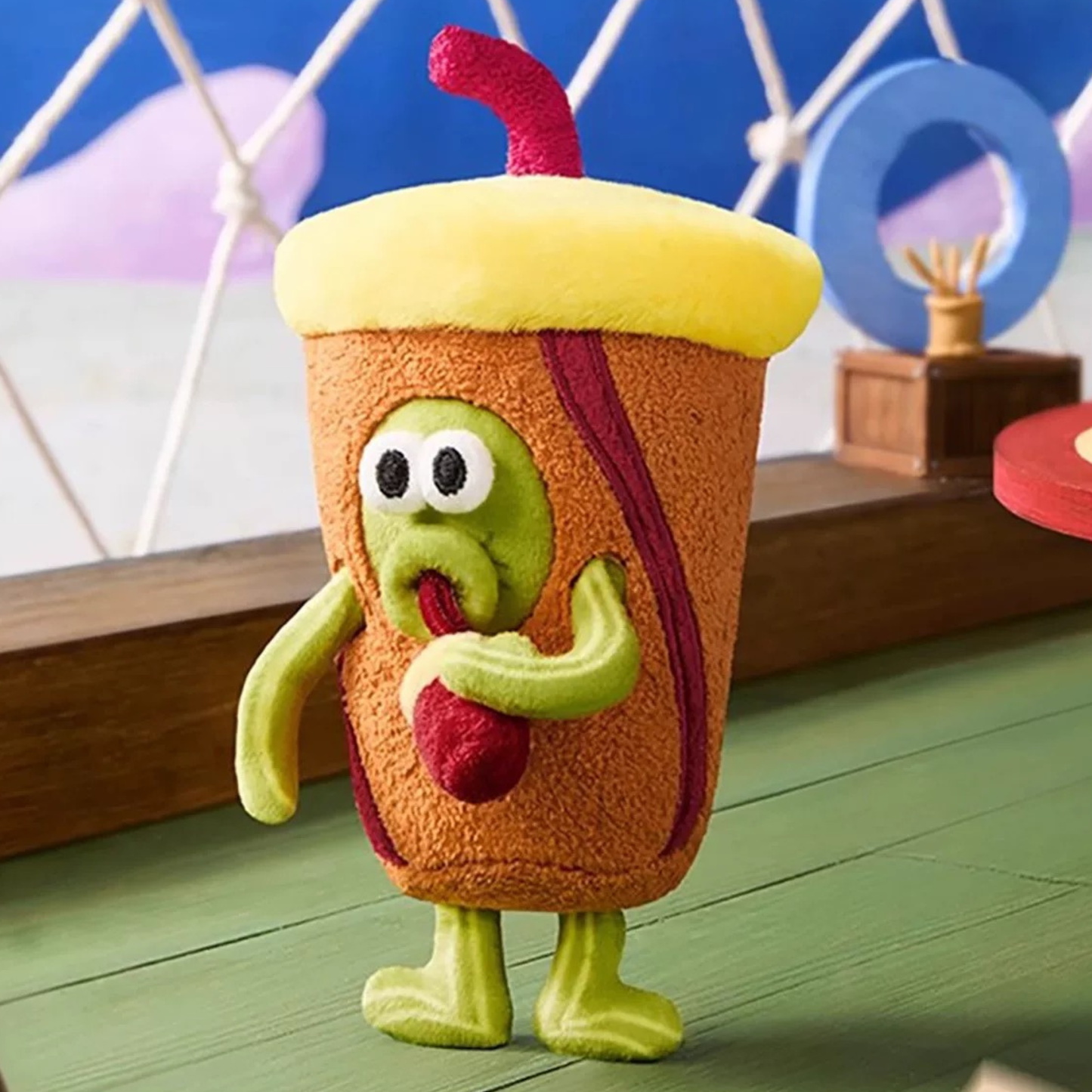 SpongeBob SquarePants Bikini Bottom Residents Series Pendant Plush Blind Box