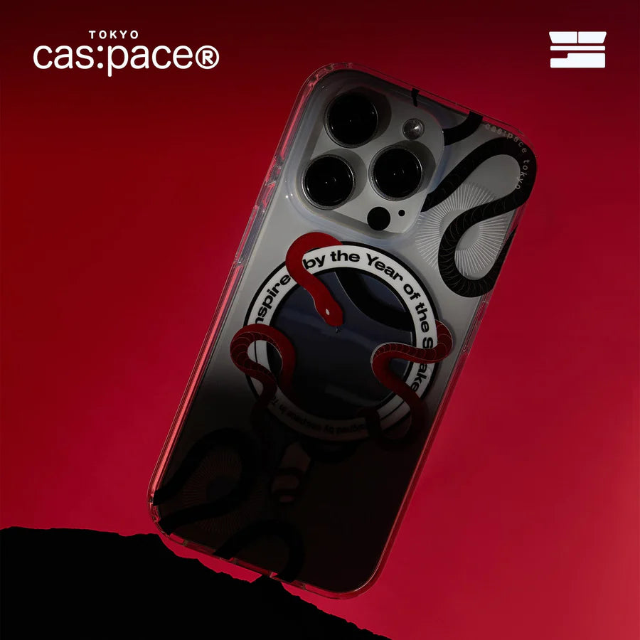 cas:pace 24A/W MagSafe compatible "year of the snake" mobile phone case