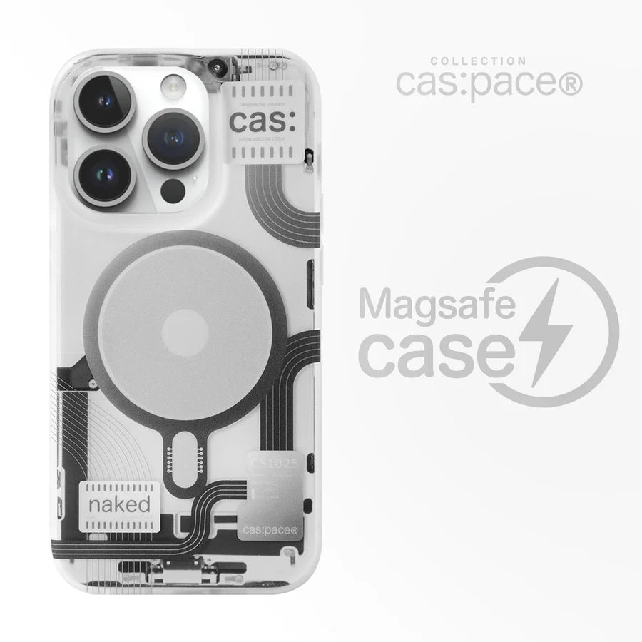cas:pace 23S/S Magsafe compatible "naked" mobile phone case