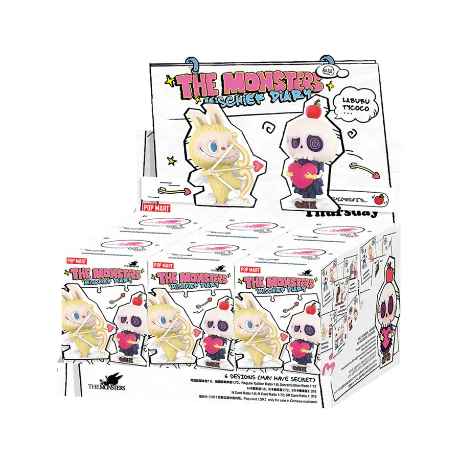 POP MART The Monsters Mischief Diary Blind Box LABUBU & TYCOCO