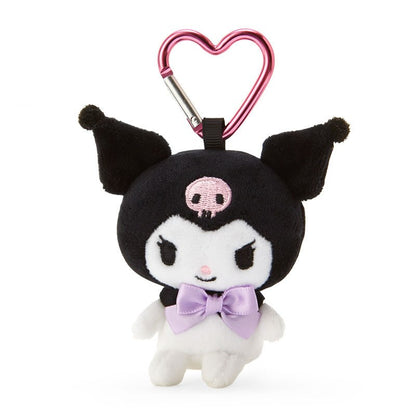 JPN Import Sanrio Plush Keychain with Heart Clip