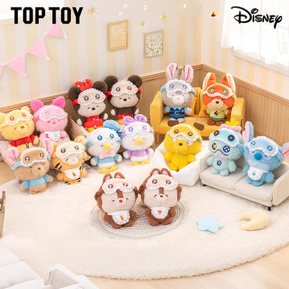 TOPTOY Disney Squinting Sleepwear Series Plush Pendant Blind Box