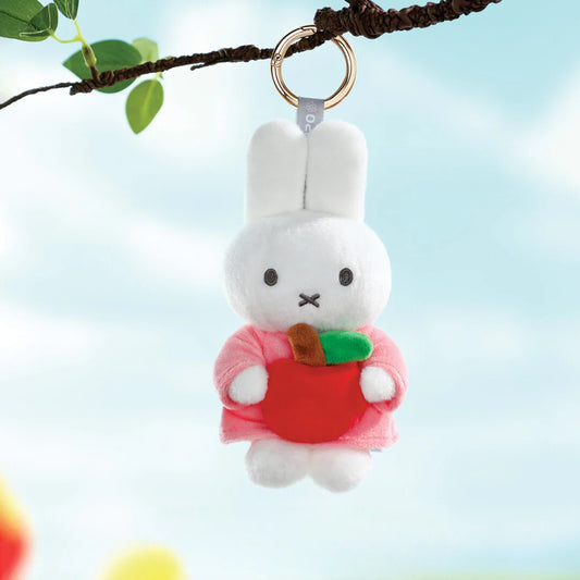 Miffy Hugging Series Keychain - Apple