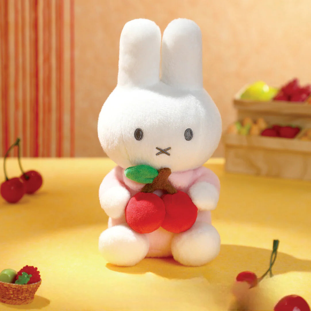 Miffy Hugging Series Plushie - Cherry