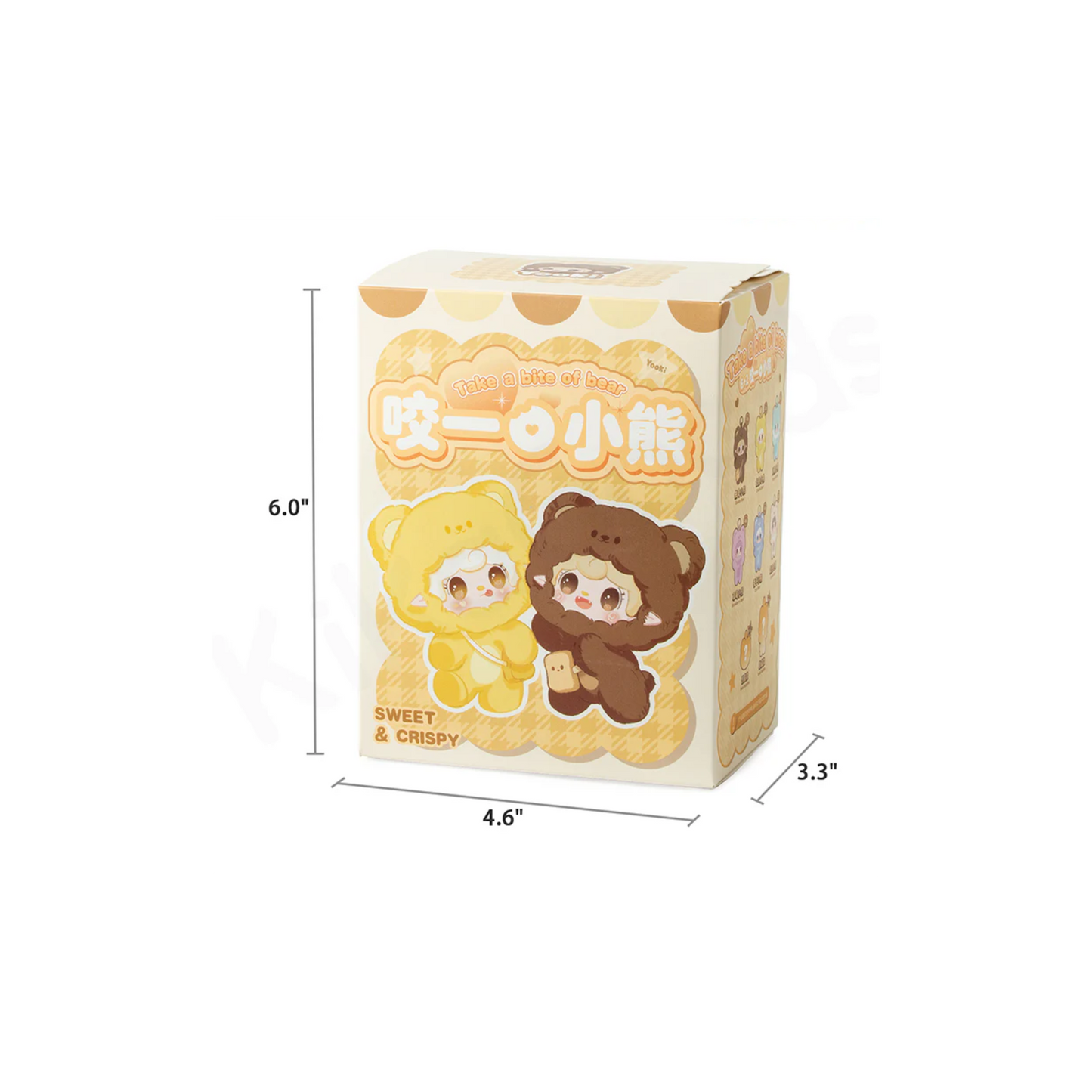 YALLI YOOKI V4 Take A Bite Of Bear Plush Blind Box