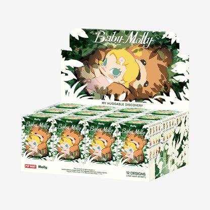 POPMART Baby Molly My Huggable Discovery Figures Blind Box