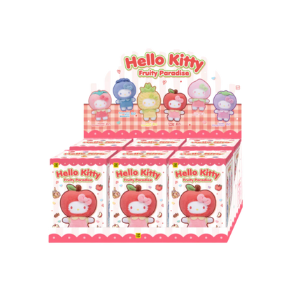 TOPTOY Hello Kitty Fruity Paradise Vinyl Plush Keychain Blind Box