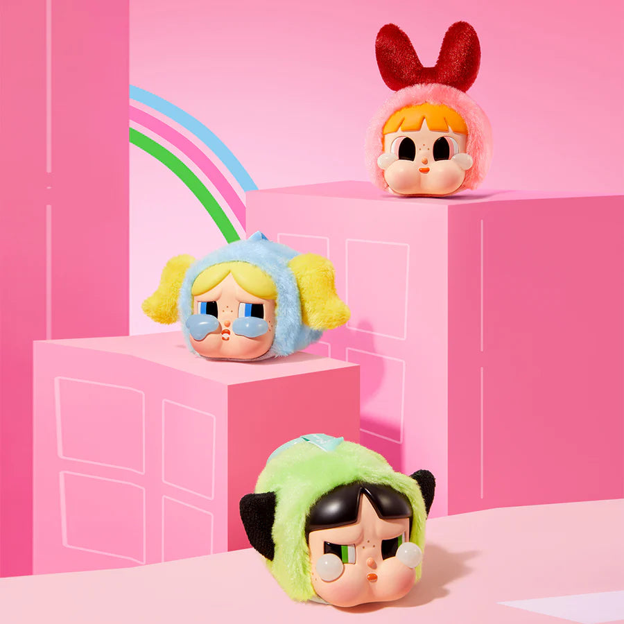 POP MART: Crybaby × The Powerpuff Girls Series Vinyl Plush Pendant Blind Box