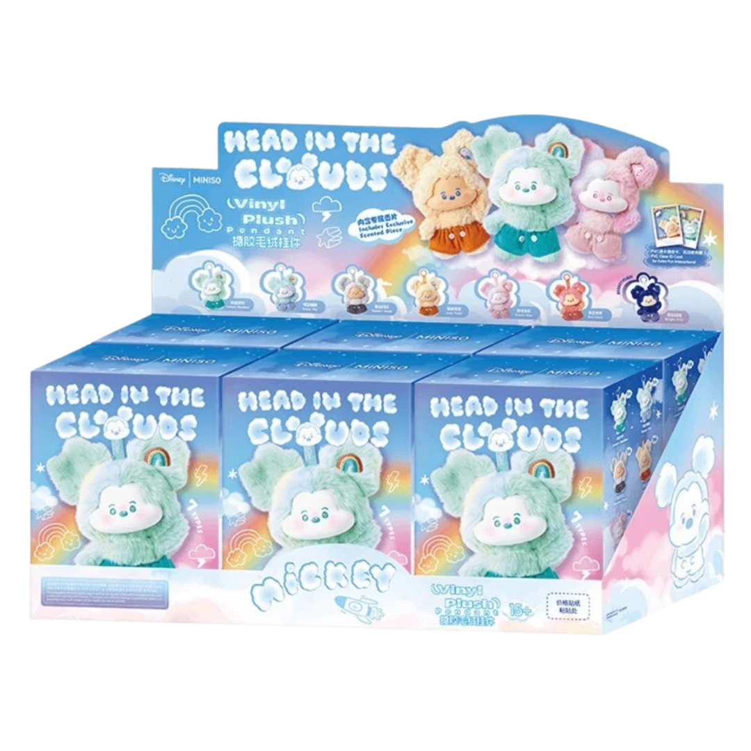 MINISO Disney Head in the Clouds Vinyl Plush Pendant Blind Box