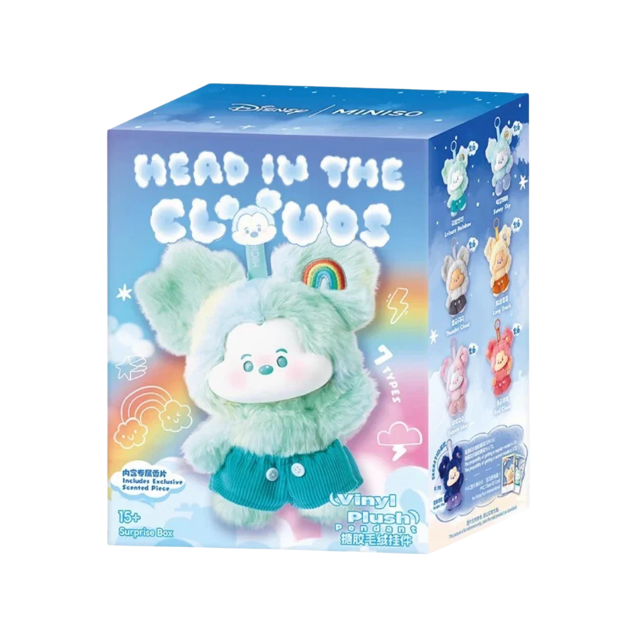 [PREORDER] MINISO Disney Head in the Clouds Vinyl Plush Pendant Blind Box