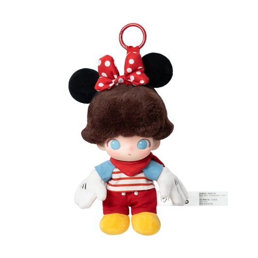 POP MART DIMOO WORLD × DISNEY Vinyl Plush Keychain Blind Box