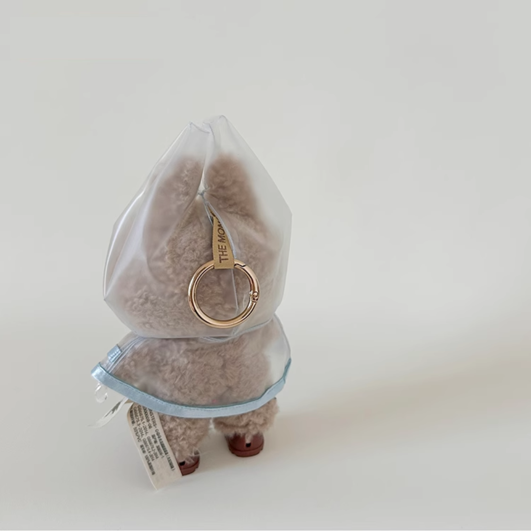 Translucent raincoat with boots (2 styles)