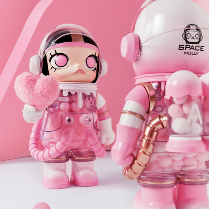 POP MART MEGA SPACE MOLLY 400% Heartfelt Words