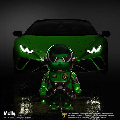 POP MART MEGA SPACE MOLLY 400% Automobili Lamborghini Edition