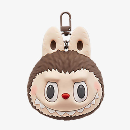 POP MART LABUBU Originals Brown Silicone Earphone Bag