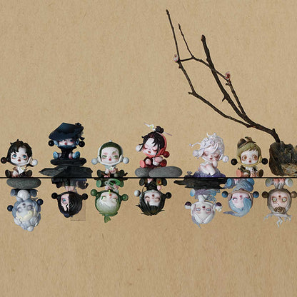 SKULLPANDA The Ink Plum Blossom Series Figures