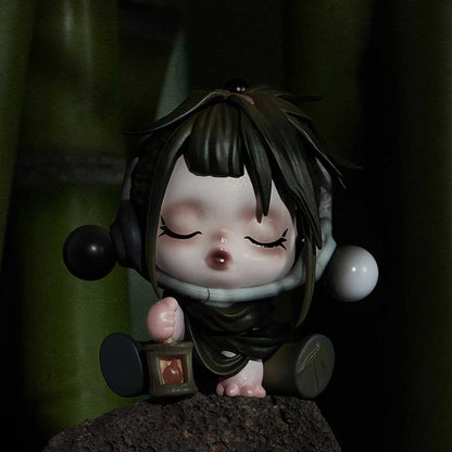 SKULLPANDA The Ink Plum Blossom Series Figures