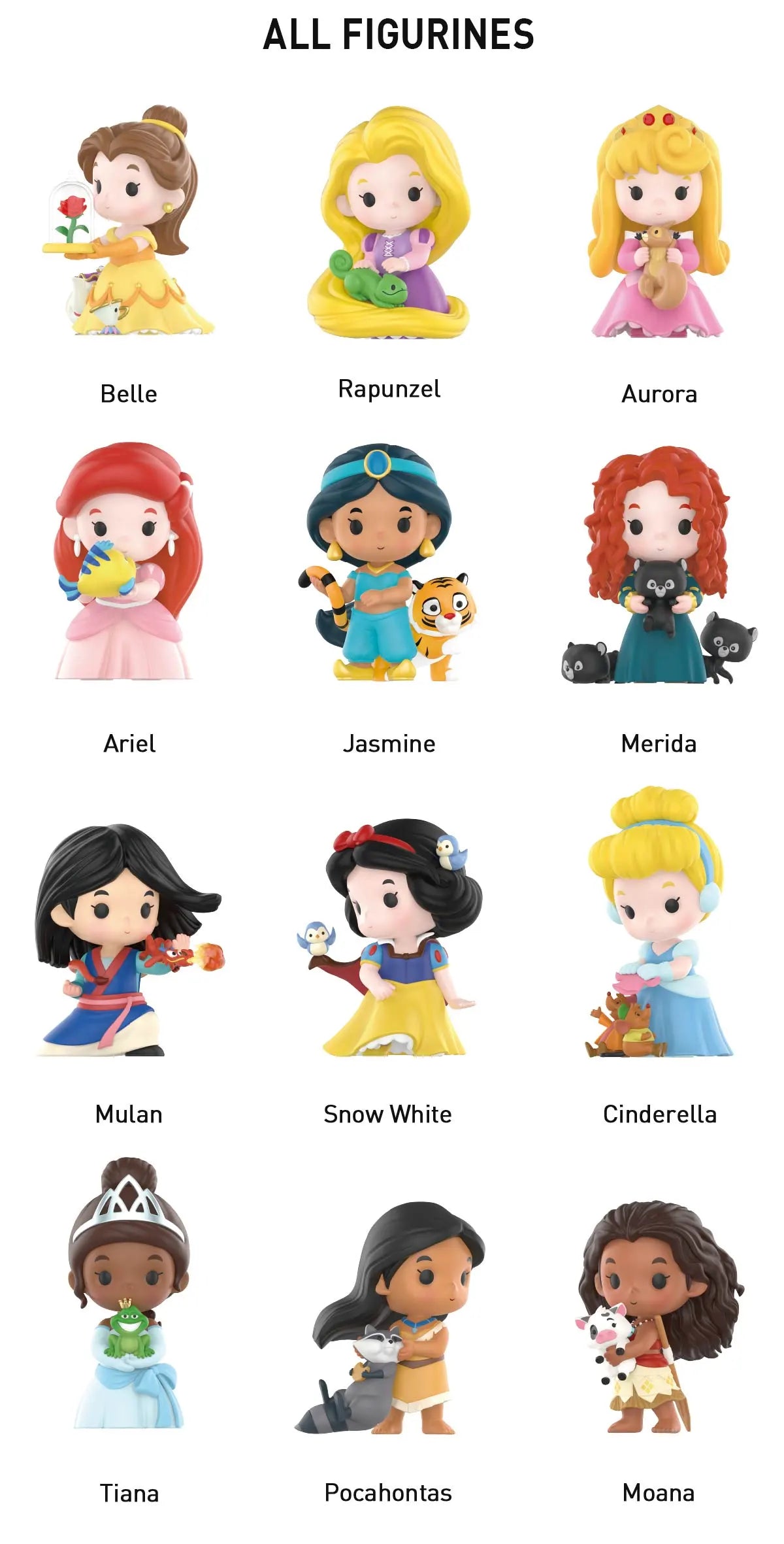 Pop Mart Disney Princess Fairy Tale Friendship Series