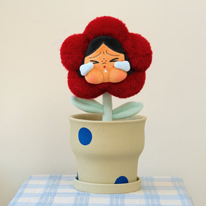 POPMART CRYBABY Sad Club Plush Flower Blind Box