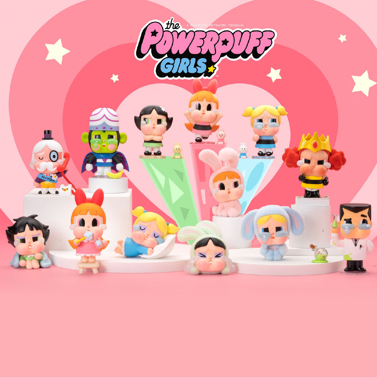 POP MART: CRYBABY X Powerpuff Girls Blind Box / Storage Box