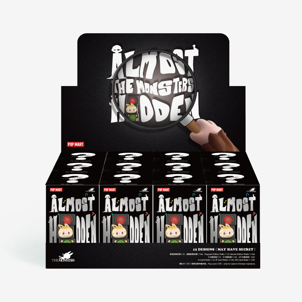 [PREORDER] THE MONSTERS Almost Hidden Series Figures