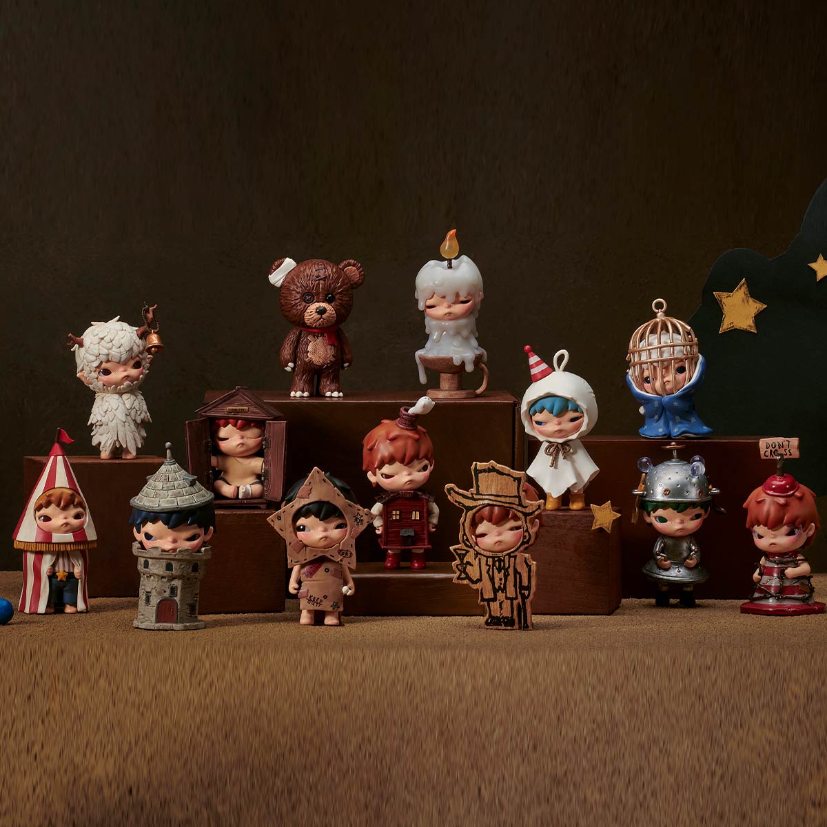 POP MART Hirono Shelter Figures