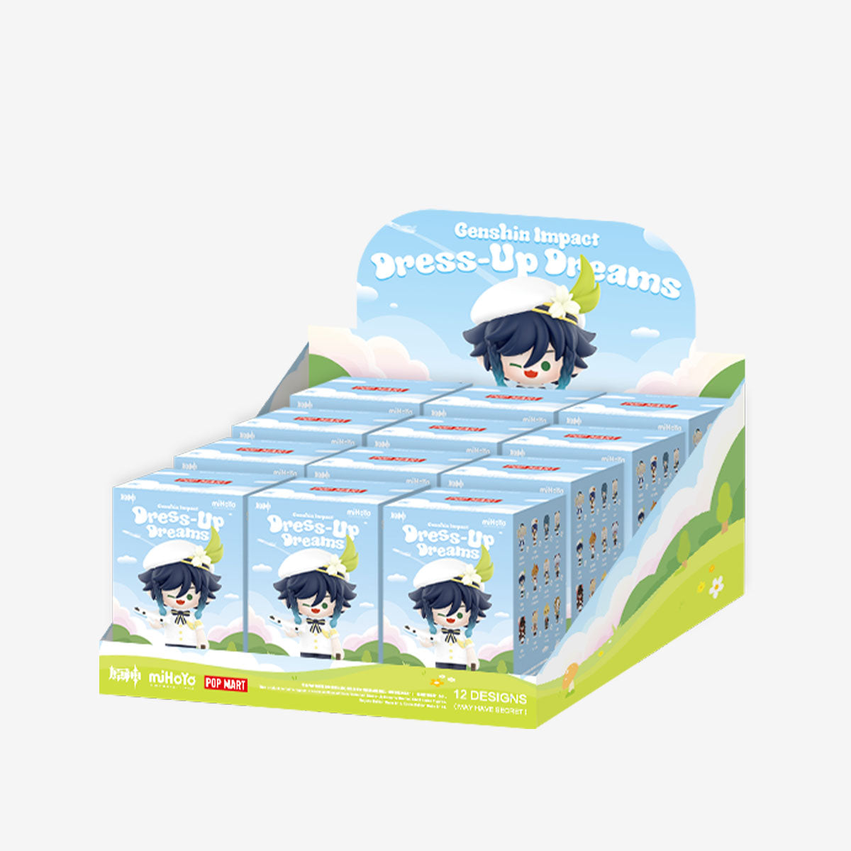 POP MART: Genshin Impact Dress-Up Dreams Themed Chibi Series Figures