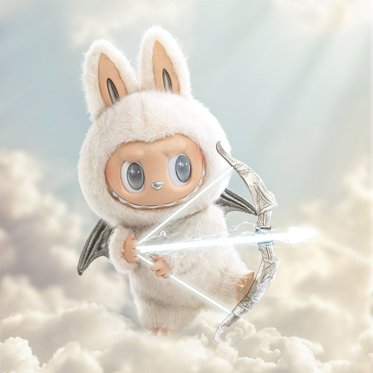 POP MART: The Monsters Angel in Clouds Vinyl Face Doll