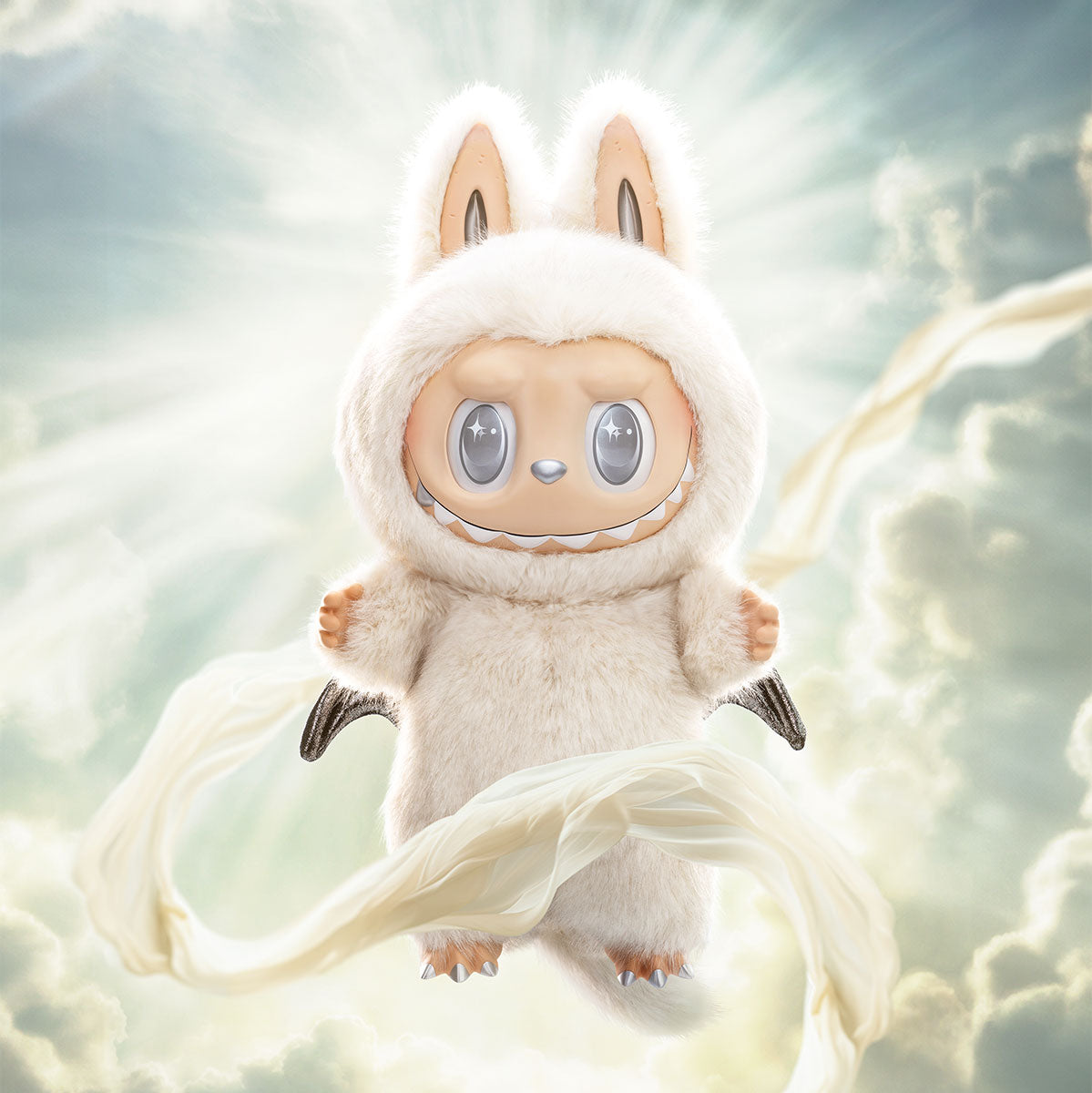 POP MART: The Monsters Angel in Clouds Vinyl Face Doll