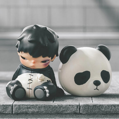POP MART  Hirono Doll Panda Figure