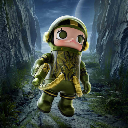 POP MART MEGA SPACE MOLLY 100% CLOT Olive Alienegra