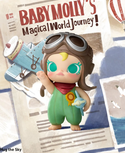 POPMART Baby Molly My Huggable Discovery Figures Blind Box