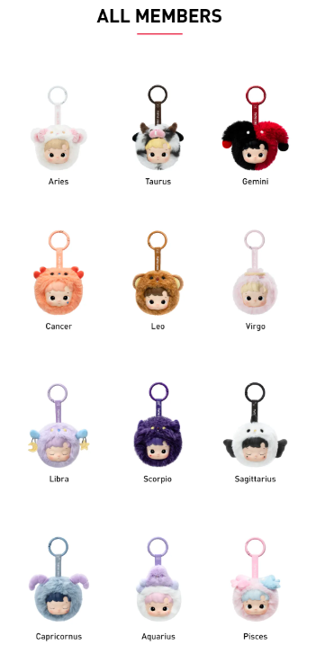 [PREORDER] HACIPUPU The Constellation Vinyl Plush Blind Box