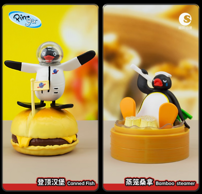 1983 Pingu fun! fun! Ski Blind Box