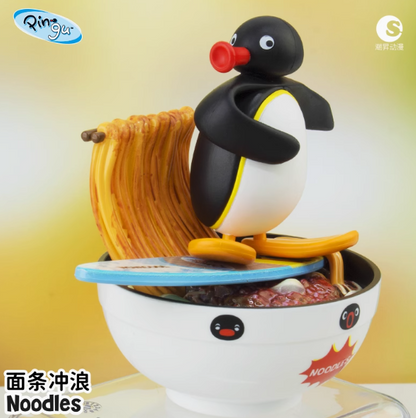 1983 Pingu fun! fun! Ski Blind Box