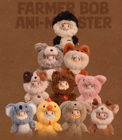 FINDING UNICORN Farmer Bob Ani-Monster Plush Blind Box