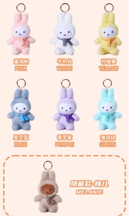 [PREORDER] VIPO Miffy Macaron Plush Blind Box